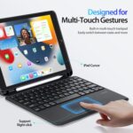 Apple iPad 10.2 / Air 3 / Pro 10.5 Dux Ducis DK Detachable Bluetooth Keyboard Cover with Touchpad - Image 8