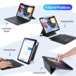 Apple iPad 11 2025 / iPad 10th Gen 10.9 2022 Dux Ducis DK Detachable Bluetooth Keyboard Cover with Touchpad - Image 6