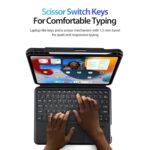 Apple iPad 11 2025 / iPad 10th Gen 10.9 2022 Dux Ducis DK Detachable Bluetooth Keyboard Cover with Touchpad - Image 7