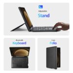 Samsung Galaxy Tab S10 FE+ Dux Ducis DK Detachable Bluetooth Keyboard Cover - Image 5