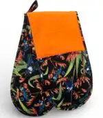 Oven mitt - Flax and Friends (orange)