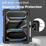 Apple iPad Pro 11 2024 RedPepper Rugged Cover with Screen Protector Built-In - Image 3