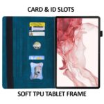 Samsung Galaxy Tab S7 / S8 / S9 Splice Flip Cover with Card Slots - Image 3