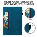 Samsung Galaxy Tab S7 / S8 / S9 Splice Flip Cover with Card Slots - Image 6