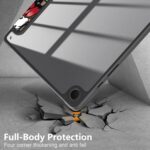 Samsung Galaxy Tab A11+ / Tab A9+ Acrylic Patterned Tri-Fold Flip Cover and Tablet Stand - Image 6