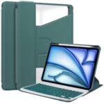 Apple iPad Air 13 2024 Flip 360 Cover, Wireless Keyboard with Stand - Image 7