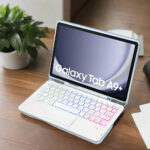 Samsung Galaxy Tab A9+ Wireless Keyboard and Folio Cover with Touchpad - Image 7
