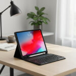 Apple iPad 10.2/iPad Air 3/iPad Pro 10.5 Bluetooth Detachable Keyboard with Folding Cover - Image 2