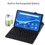 Lenovo M10 Plus TB-X606F Bluetooth Keyboard, Touchpad and Flip Cover with Stand - Image 6