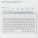 Lenovo M10 Plus 3rd Gen Bluetooth Keyboard, Flip Cover with Stand - Image 8