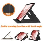 Samsung Galaxy Tab S9+ / Tab S10+ Patterned Rotating Flip Cover and Stand - Image 5