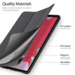Apple iPad Pro 12.9 Domo Magnetic Flip Front Tri-Fold Protective Tablet Cover - Image 8