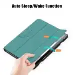 Lenovo Tab M10 3rd Gen 10.1 Custer Flip Front Tri-Fold Protective Tablet Cover - Image 5