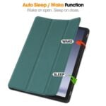 Samsung Galaxy Tab A9+ / A11+ Custer Flip Front Tri-Fold Protective Tablet Cover - Image 5