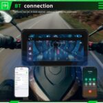 6-Inch Motorcycle Wireless CarPlay & Android Auto Display Screen Navigator - Image 4