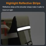 40L Hiking/Adventure Backpack, Water Resistant, Rain Cover, Free Knight FN FK0398 - Image 5