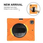 Apple iPad Pro 12.9 / Air 13 2024 Heavy Duty Protective Tablet Cover with Rotating Stand/Hand Grip - Image 4