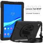 Lenovo M10 Plus Heavy Duty Tablet Cover with Rotating Stand/Hand Grip TB-X606F / TB-X606X - Image 2