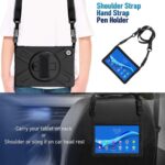 Lenovo M10 Plus Heavy Duty Tablet Cover with Rotating Stand/Hand Grip TB-X606F / TB-X606X - Image 5