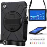 Lenovo M10 Plus Heavy Duty Tablet Cover with Rotating Stand/Hand Grip TB-X606F / TB-X606X - Image 3