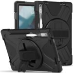 Lenovo Tab P11 Pro Gen 2 Tablet Rugged Cover, Rotating Hand Strap and Stand