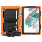 Samsung Galaxy Tab A8 10.5 2021 Heavy Duty Tablet Cover with Rotating Stand/Hand Grip/Stylus Holder, Screen Protector - Image 3