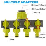 1 To 4 Hose Adapter, 4 hose connections with On/Off - Image 3