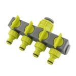 1 To 4 Hose Adapter, 4 hose connections with On/Off - Image 6