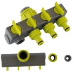 1 To 4 Hose Adapter, 4 hose connections with On/Off