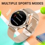 Hamtod NX19 Ladies Smart Watch, Jewel Bezel, BT Voice Calling, 1.3inch IPS screen - Image 6