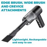 5500Pa Mini Rechargeable Car and Home Vacuum Cleaner - Image 6