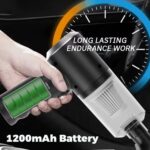 5500Pa Mini Rechargeable Car and Home Vacuum Cleaner - Image 7