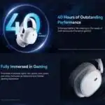 Baseus AeQur Wireless Gaming Headphones, 2.4G, Wired or Wireless, ANC, App Configuration - Image 8