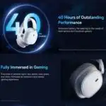 Baseus AeQur Wireless Gaming Headphones, 2.4G, Wired or Wireless, ANC, App Configuration - Image 8