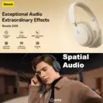 Baseus Bowie D05 Wireless Headphones, Wired or Wireless, Microphone, App Configuration - Image 2