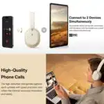 Baseus Bowie D05 Wireless Headphones, Wired or Wireless, Microphone, App Configuration - Image 5