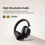 Baseus Bowie H1s Wireless Headphones, Wired or Wireless, ANC, App Configuration - Image 3
