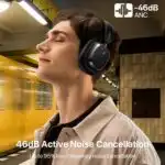 Baseus Bowie H1s Wireless Headphones, Wired or Wireless, ANC, App Configuration - Image 4