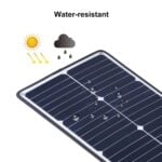 20w Solar Panel Phone and Car Trickle Charger, QC3.0, AFC, 5V/9V/12V Charging - Image 7