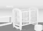 Infant / Baby Crib + Mattress, Multifunctional ALL-IN-ONE Bed For Kids - Image 17