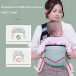 Sling Child Carrier Wrap / Multifunctional Baby Carrier Ring Sling - Image 4