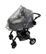 SALE! 2 in 1 Reversible Bassinet Stroller + Rain Cover & Feeding Tray - Image 13
