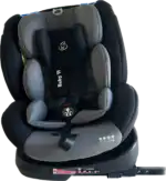Car Seat GREY - 360 Rotation and Convertible with ISOFIX and top tether - Image 6