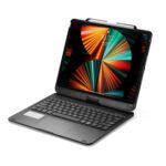 Apple iPad Pro 12.9 / Air 13 2024 Rotating Backlit Wireless BT Keyboard Cover, Touchpad - Image 3