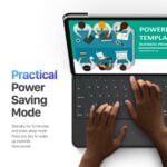 Apple iPad Pro 12.9 / Air 13 Dux Ducis MK Magnetic Floating Keyboard Cover with Touchpad - Image 7