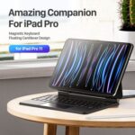 Apple iPad Pro 12.9 / Air 13 Dux Ducis MK Magnetic Floating Keyboard Cover with Touchpad - Image 2