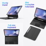 Samsung Galaxy Tab S8 Ultra/S9 Ultra/S10 Ultra Dux Ducis Magnetic Floating Keyboard Cover - Image 4
