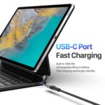 Samsung Galaxy Tab S10+ / S9+ / S9 FE+ Dux Ducis MK Magnetic Floating Keyboard Cover - Image 3