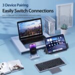 Universal Dux Ducis OK Series Magnetic Wireless Tablet Keyboard with Touchpad - Image 8