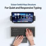 Universal Dux Ducis OK Series Magnetic Wireless Tablet Keyboard with Touchpad - Image 9